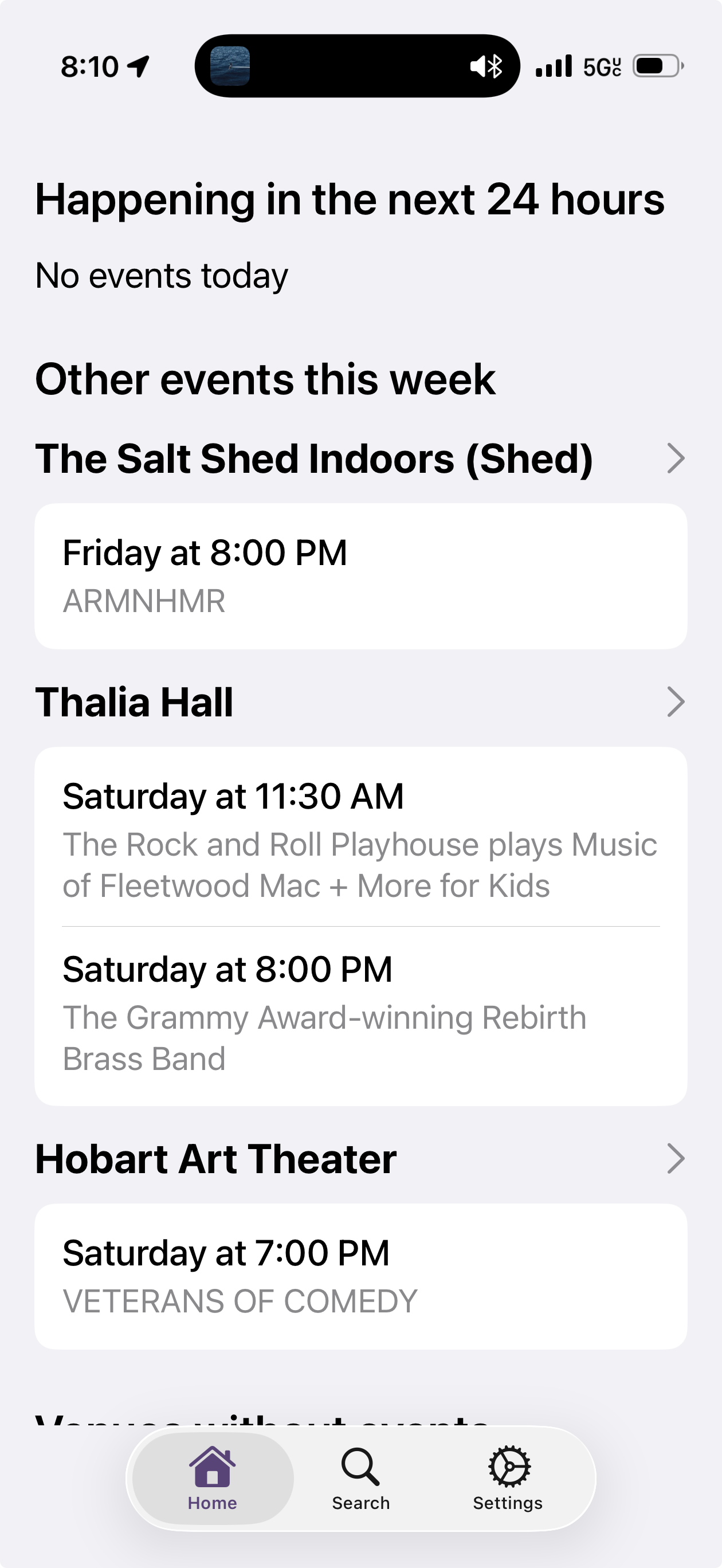 Event Evader iOS Home Screen